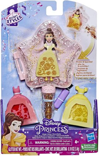 Prodotto: HAS-F3233.F3275 - DISNEY PRINCESS BACCHETTA MAGICA GLITTERATA DI BELLA  E LA BESTIA - HASBRO